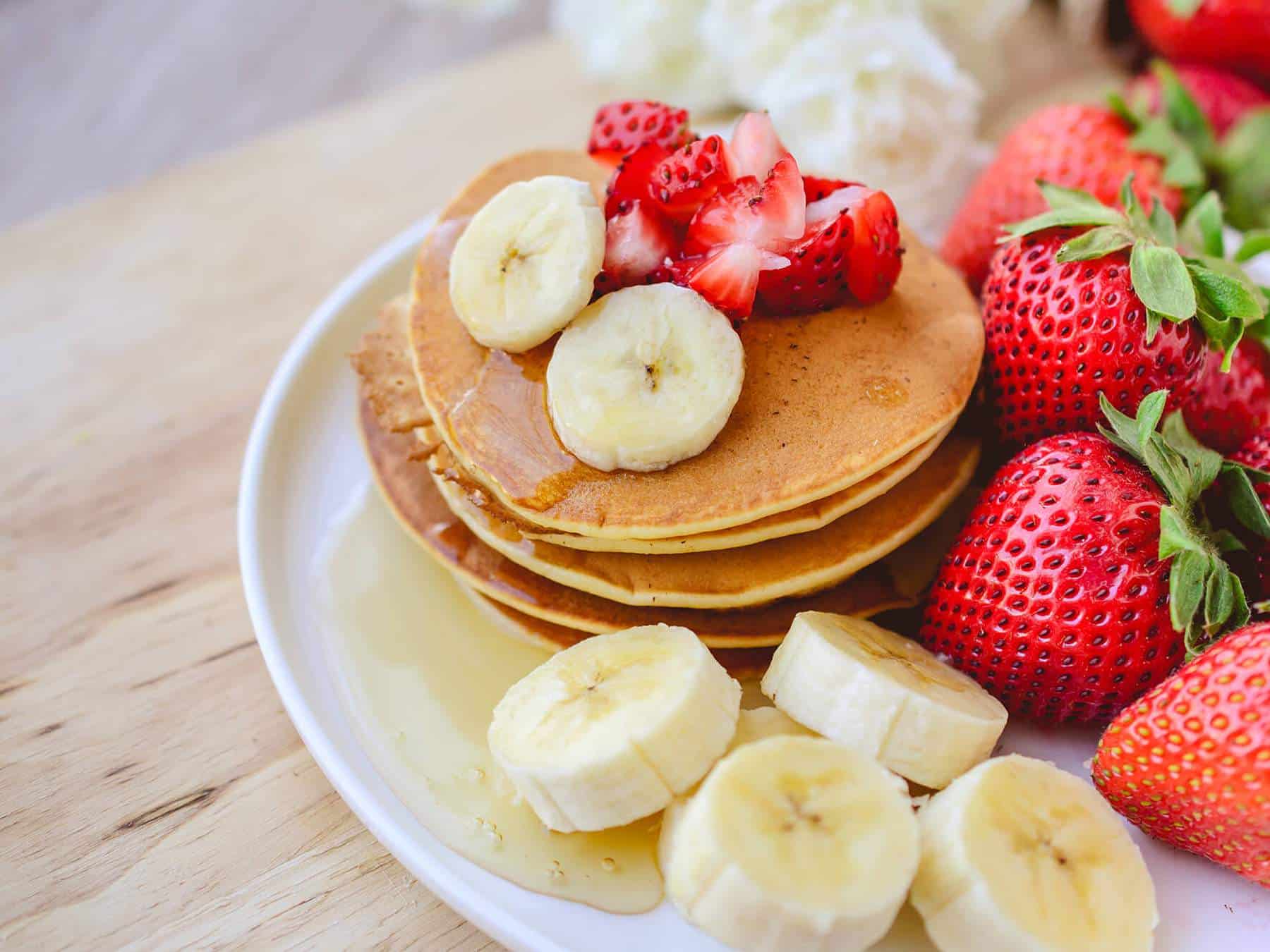 Whole grain pancakes — best breakfast to start your day right
